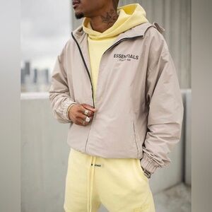 ESSENTIALS x FEAR OF GOD | essentials zip anorak windbreaker jacket | size xl
